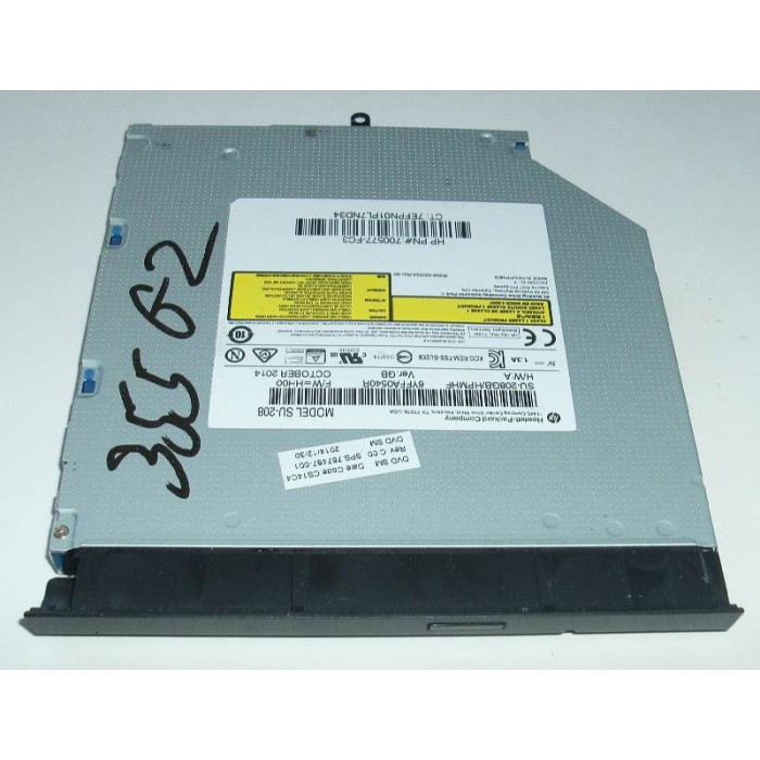 Записвачка Toshiba Samsung SU-208 Ultra Slim DVD+/-RW SATA от HP ProBook 350 G2 355 G2
