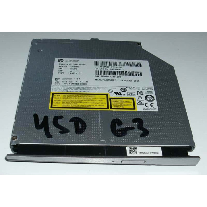 Записвачка HL Super Multi DVD-Writer Sata за HP ProBook 450 G3 455 G3