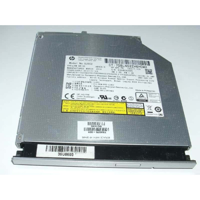 Записвачка Panasonic / Matsushita UJ8C2 DVD-RAM SATA за HP Pavilion 15-n TouchSmart