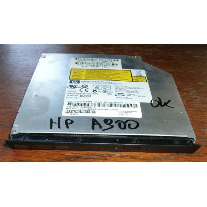 Записвачка Sony Nec DVD±RW AD-7560A ATAPI от HP Presario A900
