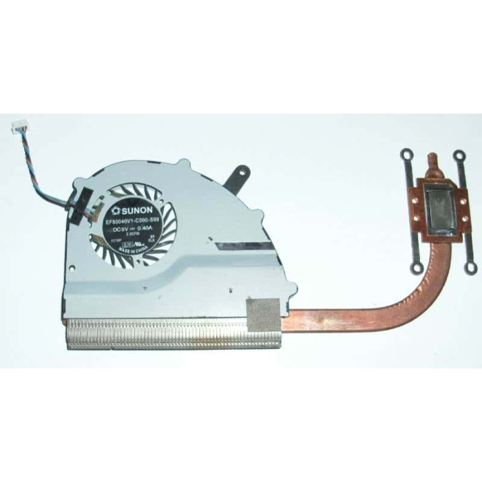 Пасивен охладител с вентилатор за Fujitsu Lifebook UH552