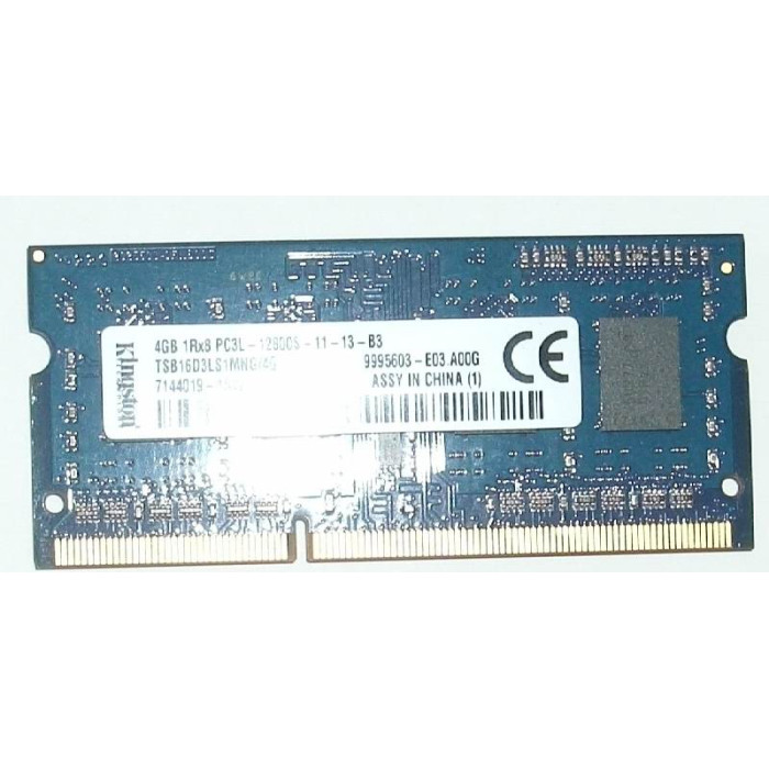 Kingston 4GB PC3L-12800 DDR3-1600 SODIMM
