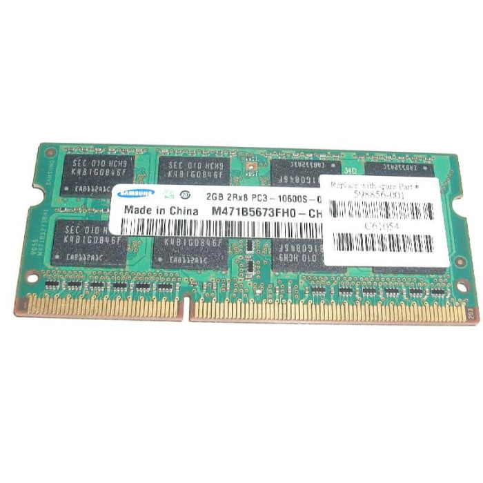 Samsung 2GB PC3-10600s DDR3-1333Mhz SODIMM