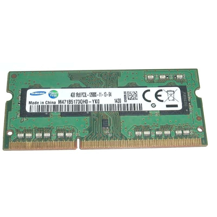 Samsung 4GB PC3L-12800s DDR3-1600Mhz SODIMM
