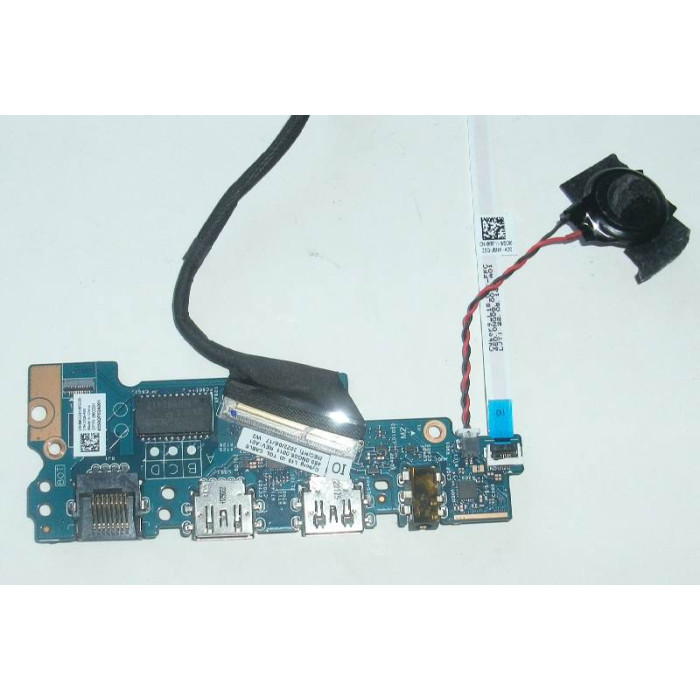 Платка с бутон за пускане, 2 USB и LAN портове, аудио жак за Dell Latitude 3520