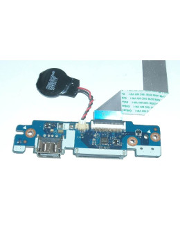 Платка с USB порт, четец за карти и биос батерия за Lenovo IdeaPad 320s-14IKB