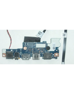 Платка с 2 USB и LAN портове, аудио жак и четец за карти за Dell Latitude 3510