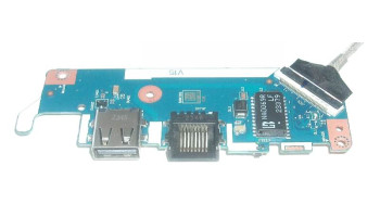 Платка с бутон за пускане, USB и LAN портове за Lenovo V15 G4