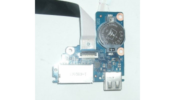 Платка с USB порт, четец за карти за Dell Latitude 3400