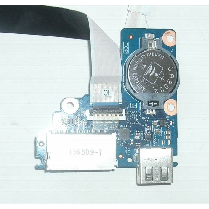 Платка с USB порт, четец за карти за Dell Latitude 3400