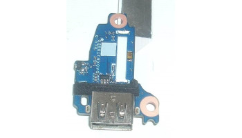 Платка с бутон за пускане и USB порт за HP ProBook 450 G7 455 G7