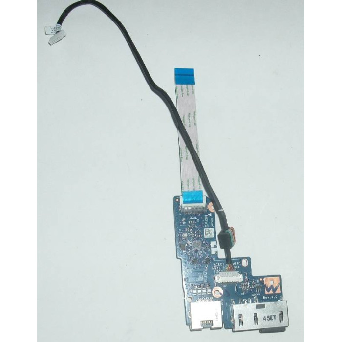 Платка със захранваща букса и LAN порт за Lenovo Thinkpad E540