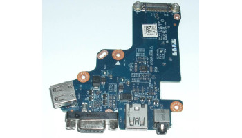 Платка с 2 USB порта, VGA и аудио жак за Dell Latitude E6530