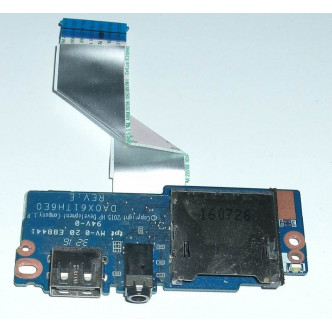 Платка с USB порт, аудио жак и четец за карти за HP ProBook 430 G3