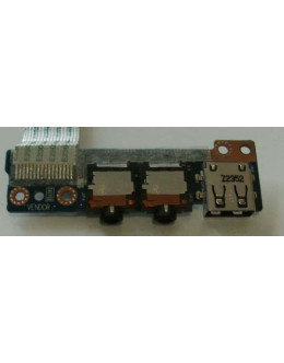 Платка с USB порт и аудио жакове за HP Envy 6-1201EA