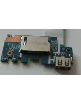 Платка с USB порт и четец за карти за HP 15-DA 15-DB 15-DR 250 G7 255 G7