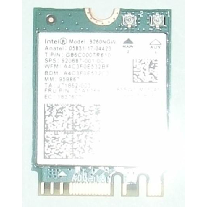 Wifi адаптер Intel Dual Band Wireless-AC 9260ngw 802.11ac от Lenovo ThinkPad E590
