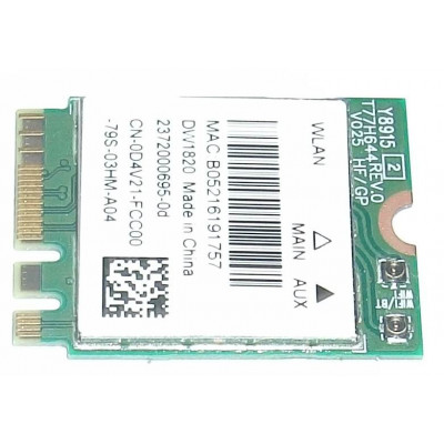 Wifi адаптер Qualcomm Atheros QCNFA344AH PCIE M.2 за Dell Latitude 3480 3490 5480