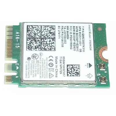 Wifi адаптер Intel Dual Band Wireless-AC 3168 Bluetooth 4.2 за Acer Aspire ES1-533
