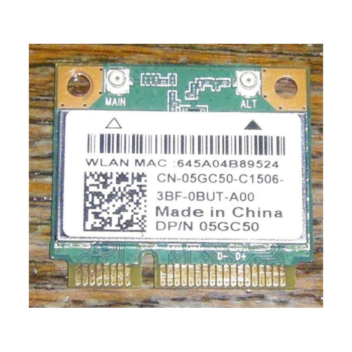 Wifi адаптер Qualcomm Atheros model QCWB335 Half Mini PCI Card за Dell Latitude 3540 HP Pavilion X360 250 G2 255 G2 250 G3 255 G3 Inspiron 3541