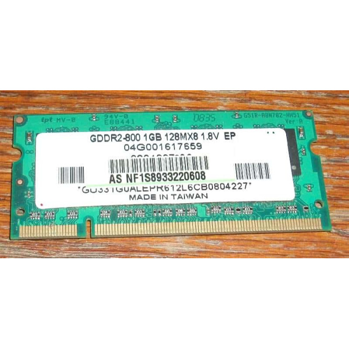 Elpida 1GB PC2-6400 800mhz DDR2 SODIMM