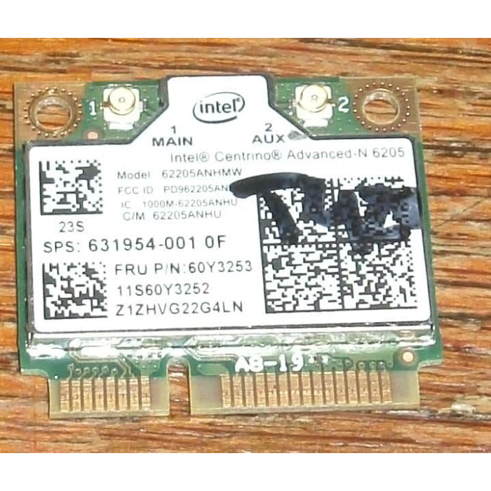 Wifi адаптер Intel Centrino Advanced-N 6205 802.11a/b/g/n за IBM Lenovo Thinkpad T420 T430 T530 X220 X230
