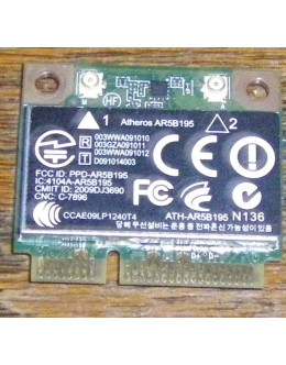Wifi адаптер Azurewave AR5B195 802.11 b/g/n + bluetooth за HP 255 G2 ProBook 4535s