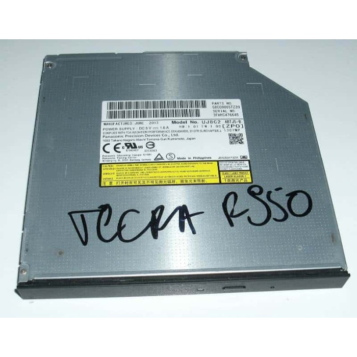 Записвачка Panasonic / Matsushita UJ8C2 DVD-RAM SATA за Toshiba Tecra R950