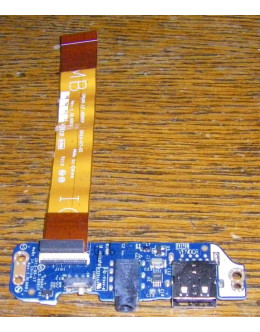 Платка с USB порт, бутон за wifi и аудио жак за Dell Latitude E7440