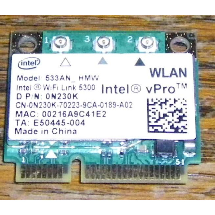 Wifi адаптер Intel®WiFi Link 5300 Mini-PCI за Dell Latitude E5400