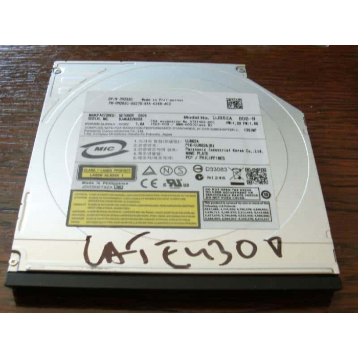 Записвачка Panasonic / Matsushita UJ862A DVD+/-RW SATA от Dell Latitude E4300