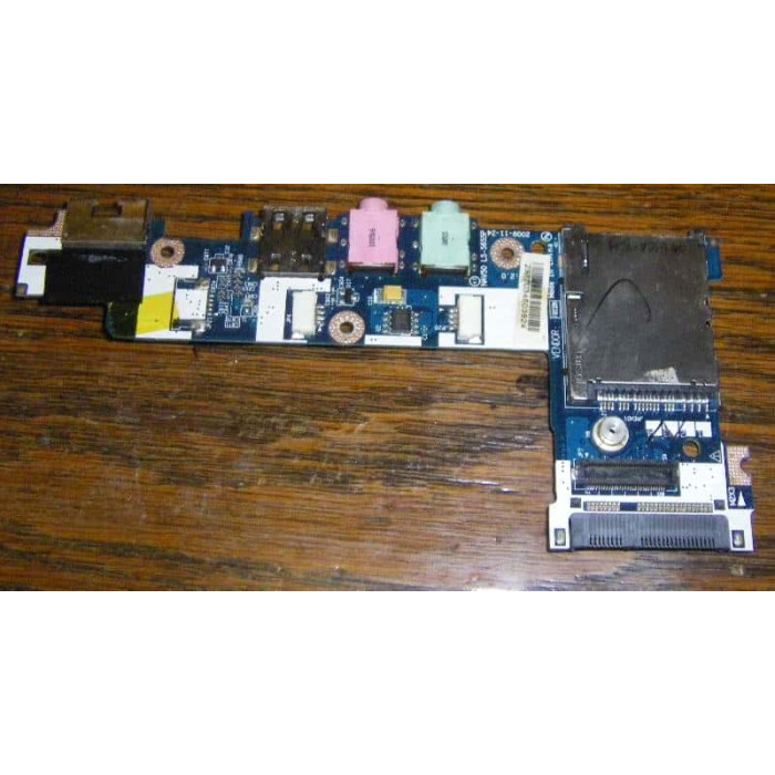 Платка с USB, LAN, портове и аудио жакове за Acer Aspire One 532H Packard Bell NAV50