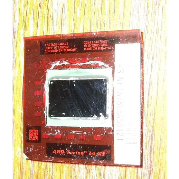 AMD Turion 64 Dual Core X2 Mobile TL-56 1.8Ghz Socket S1