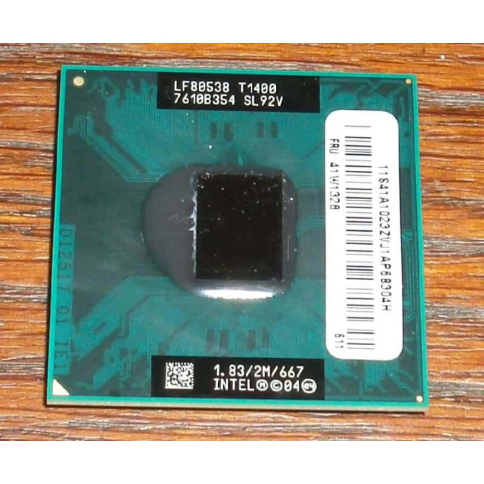 Intel Core Solo  T1400 1.83GHz  2M Cache Socket M