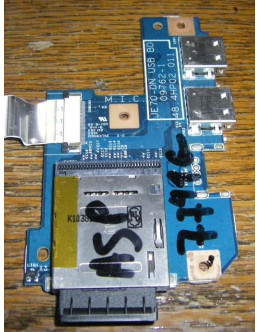 Платка с четец за SD карта и 2 USB порта за Acer Aspire 7741g