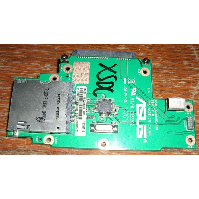 Платка с конектор за твърд диск Sata и SD четец за Asus X5DC K50I K40 K41 K50C