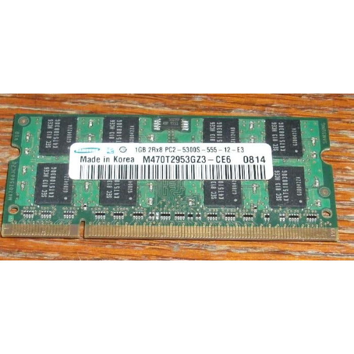 Samsung 1GB PC2-5300s DDR2-667 SODIMM