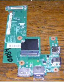 Платка със захранваща букса, eSata, USB и LAN портове за Dell Inspiron M5010