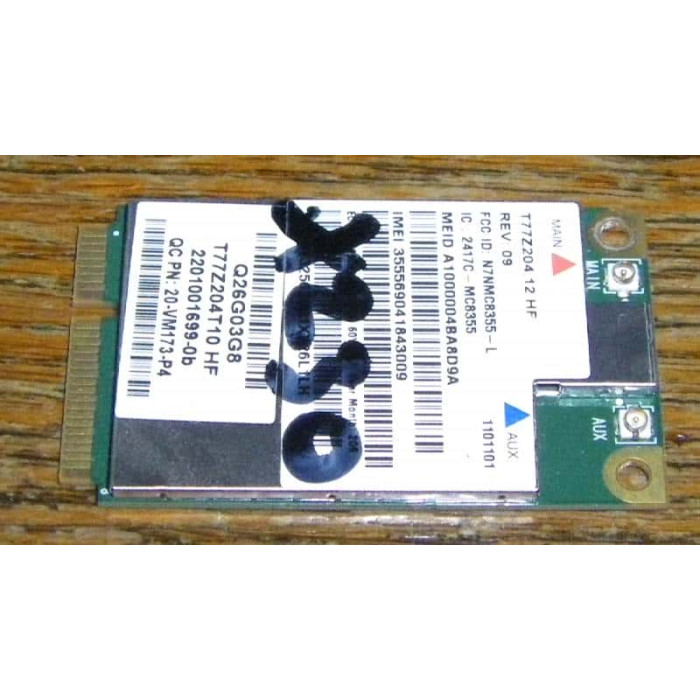 3G Модем & GPS Sierra Wireless 3G Card MC8355 Gobi 3000 за Lenovo ThinkPad X230
