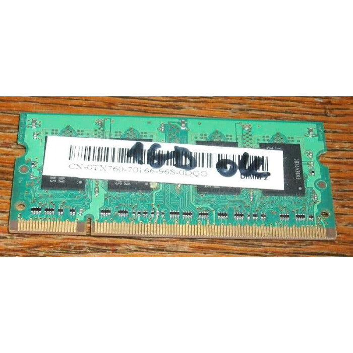 Samsung 1GB PC-6400 DDR2 800Mhz SODIMM