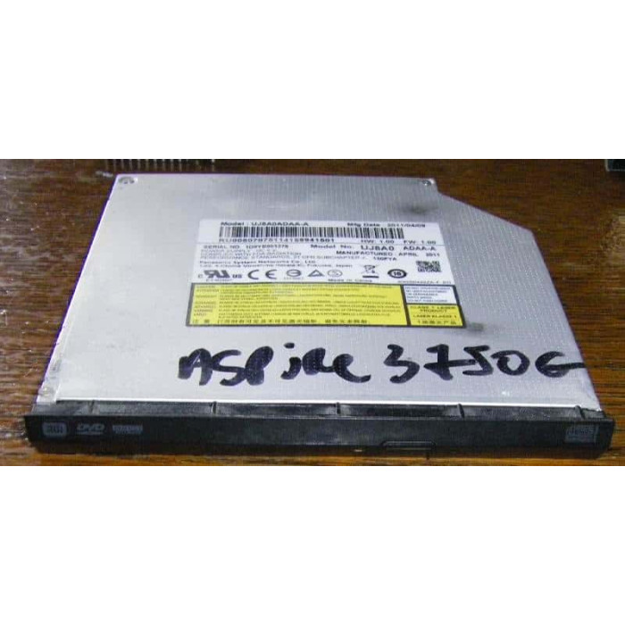 Записвачка Panasonic / Matsushita UJ8A0 DVD-/+RW SATA за Acer Aspire 3750G