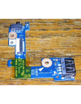 Платка с USB порт и бутон за Wifi за Dell Latitude E5440