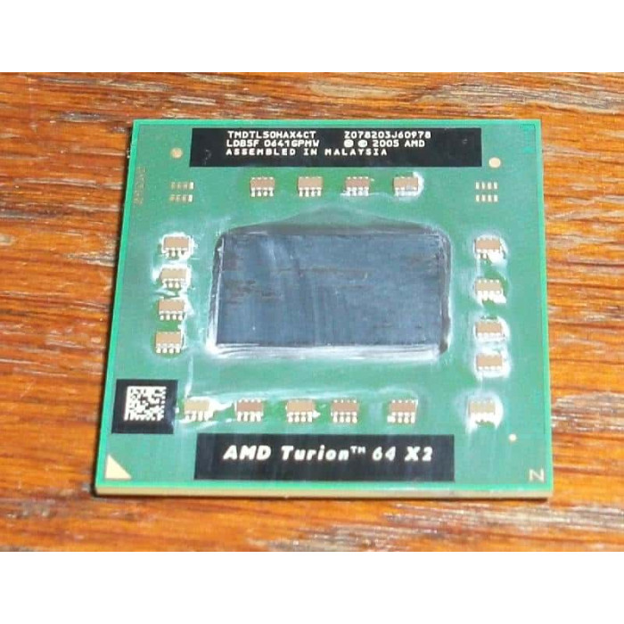 AMD Turion 64 Dual Core X2 Mobile TL-50 1.6Ghz Socket S1