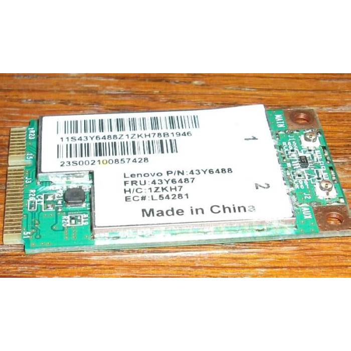 Wifi адаптер Broadcom BCM94312MCGSG Mini PCI-e Card от Lenovo Ideapad S10e