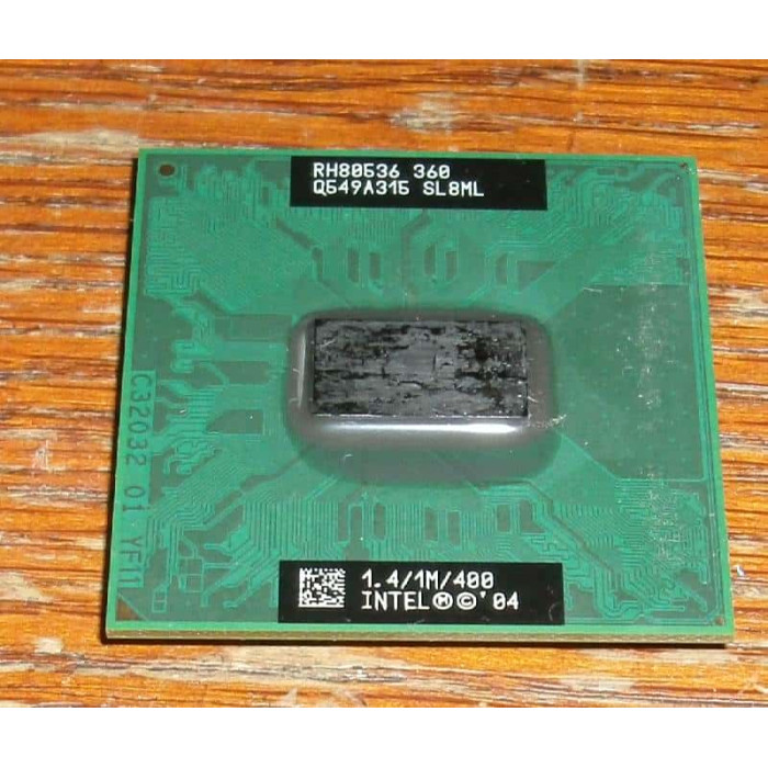 Intel Celeron M 360 1.4GHz 1MB Cashe Socket 479