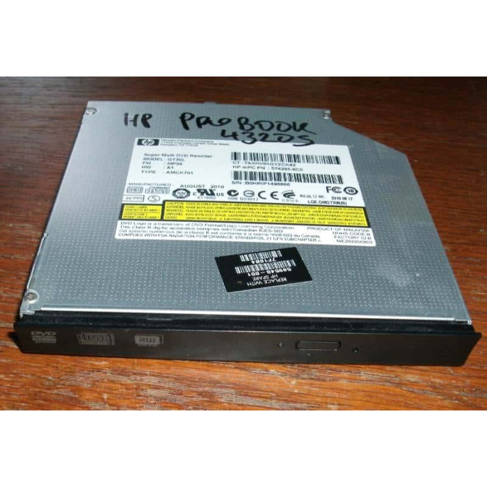 Записвачка LG GT30L DVD±RW SATA от HP Probook 4320s