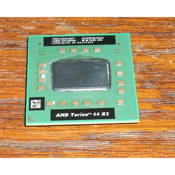 AMD Turion 64 Dual Core X2 Mobile TL-52 1.6Ghz Socket S1