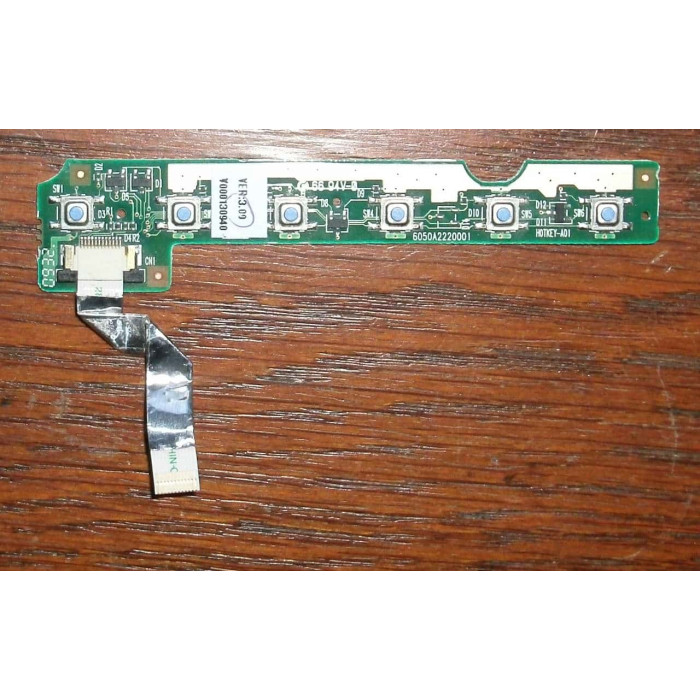 Платка с медийни бутони за Toshiba Satellite L300