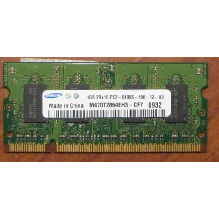 Samsung 1GB PC2-6400 800MHz DDR2 SODIMM