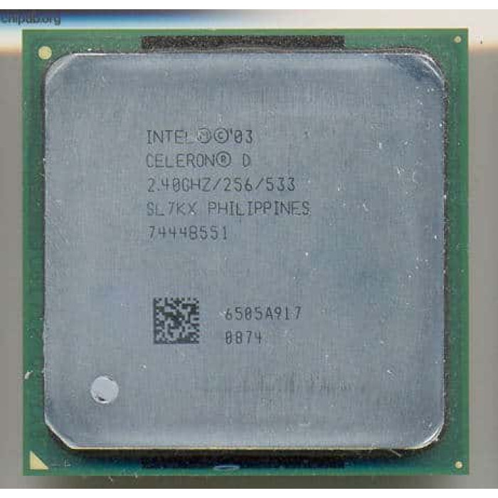 Intel Celeron D 2.4 GHz / 256 KB Socket 478 Intel Celeron D 2.4 GHz / 256 KB Socket 478